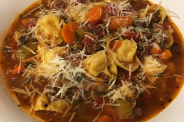 Italian Sausage Tortellini Soup