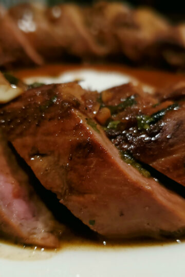 Roasted Pork Tenderloin with Pan Sauce