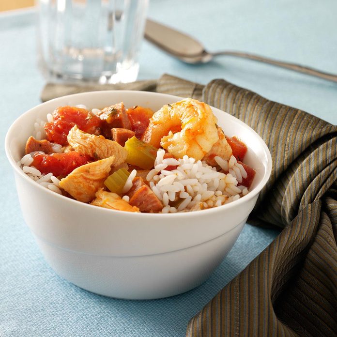 Slow Cooker Jazzy Jambalaya