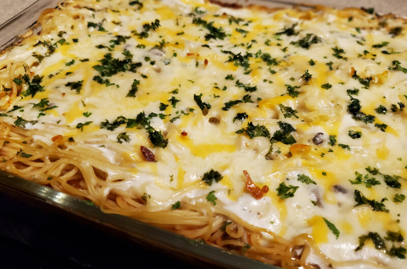 Creamy Spaghetti Casserole
