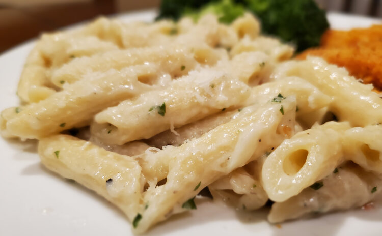 Creamy Garlic Parmesan Penne