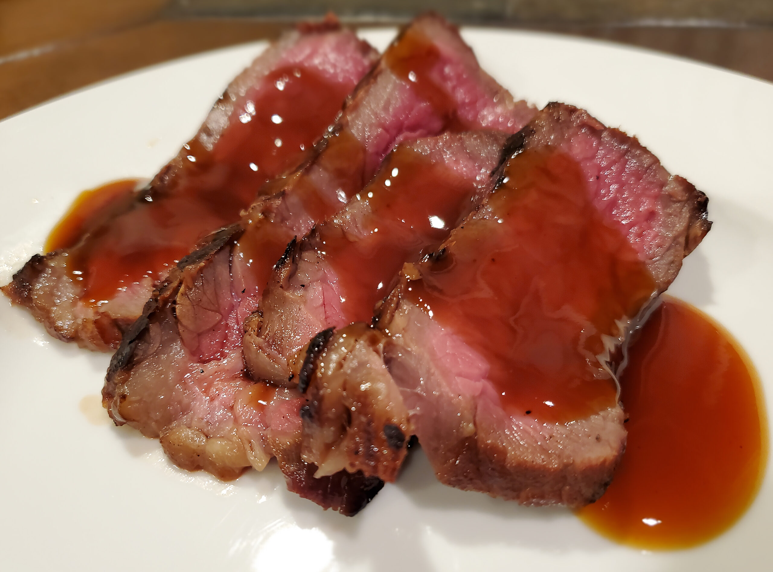Glazed Steak Teriyaki