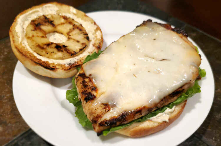 Luau Grilled Chicken Sandwiches