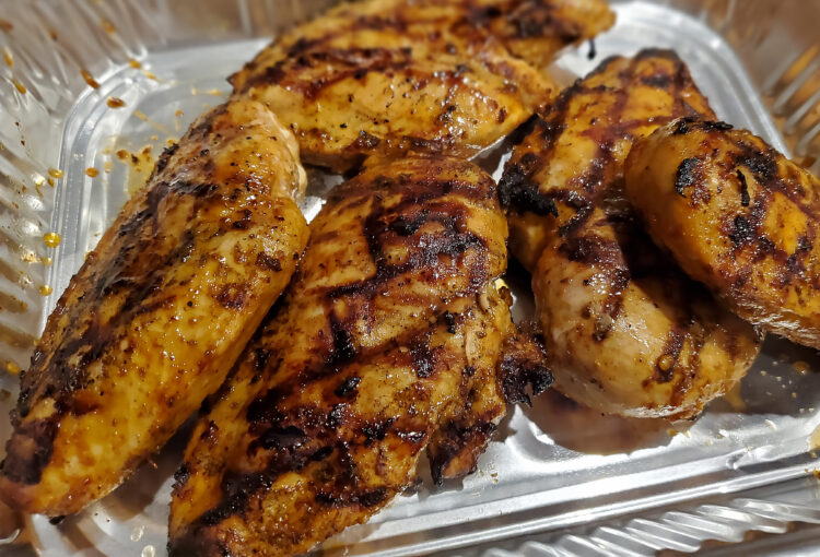 Marinated and Grilled Chipotle Chicken Pan
