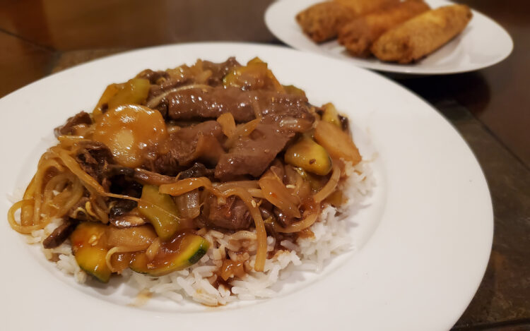 Beef Chop Suey