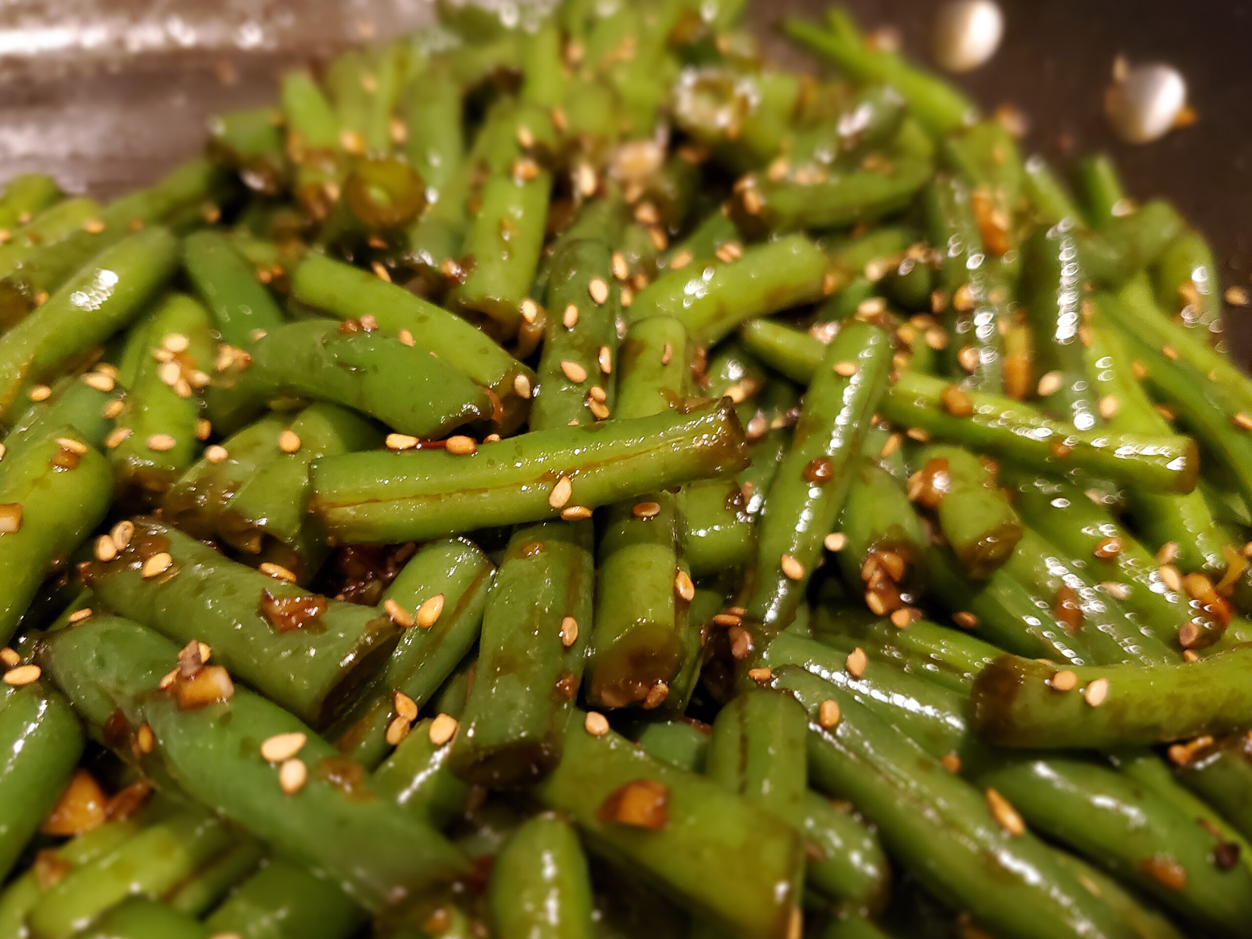 Chinese Buffet Style Green Beans urcookin