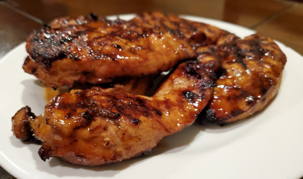 Marinated-Barbecued-Chicken-Plate