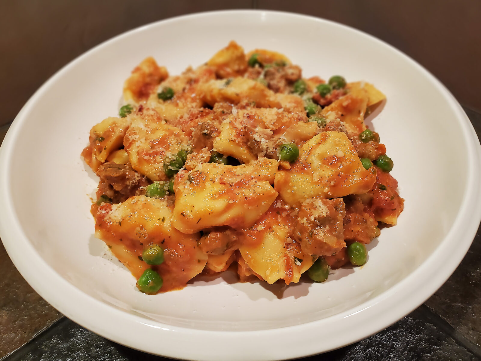 Italian Sausage and Cheese Tortellini with the Best Vodka Sauce urcookin